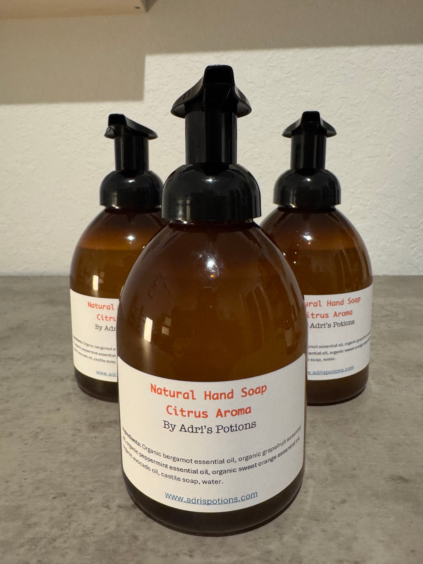 Natural Hand Soap - Citrus Aroma